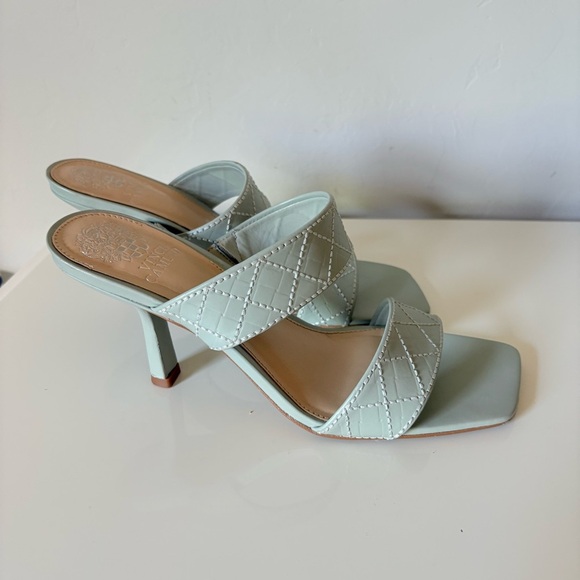 Vince Camuto Women’s Mint Green Presetta Heel Sandals - Picture 4 of 12